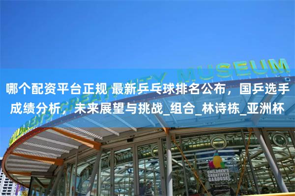 哪个配资平台正规 最新乒乓球排名公布，国乒选手成绩分析，未来展望与挑战_组合_林诗栋_亚洲杯