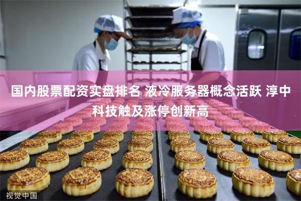 国内股票配资实盘排名 液冷服务器概念活跃 淳中科技触及涨停创新高
