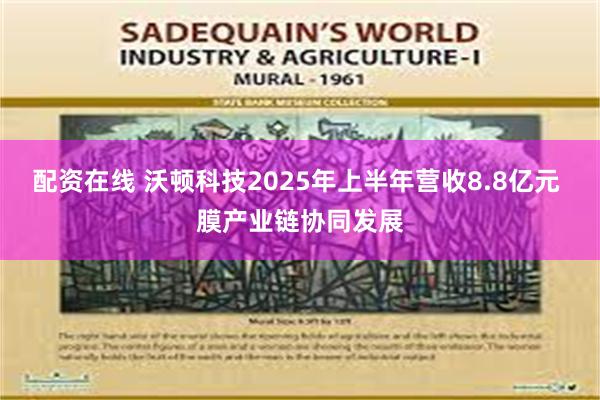 配资在线 沃顿科技2025年上半年营收8.8亿元 膜产业链协同发展